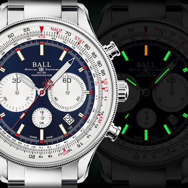 Ball sales slide chronograph